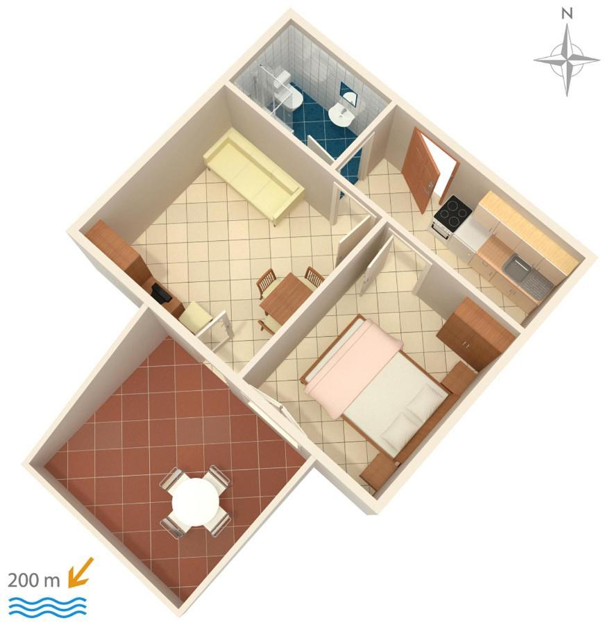 Apartments With A Parking Space Potocnica, Pag - 4096 斯塔拉诺瓦利亚 外观 照片