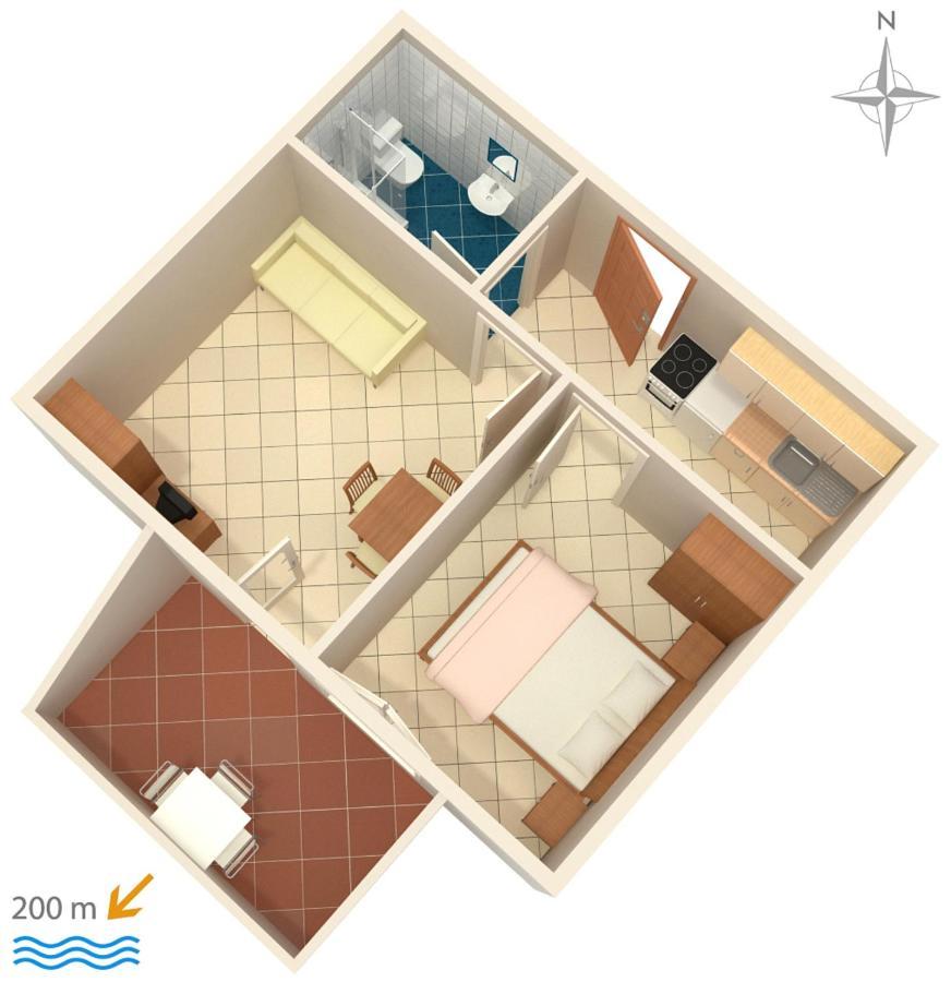 Apartments With A Parking Space Potocnica, Pag - 4096 斯塔拉诺瓦利亚 外观 照片